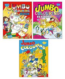 Sawan Jumbo Coloring Books Level 1 2 3