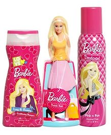 barbie shampoo set