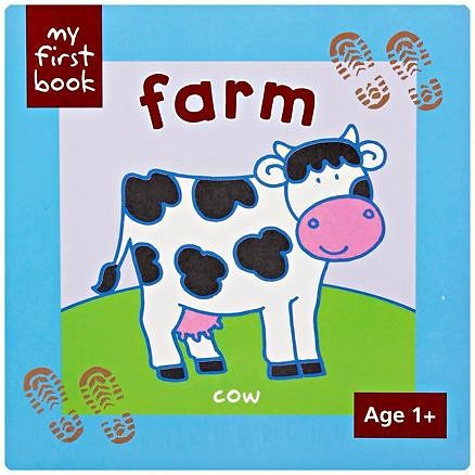 My First Book Farm Cow