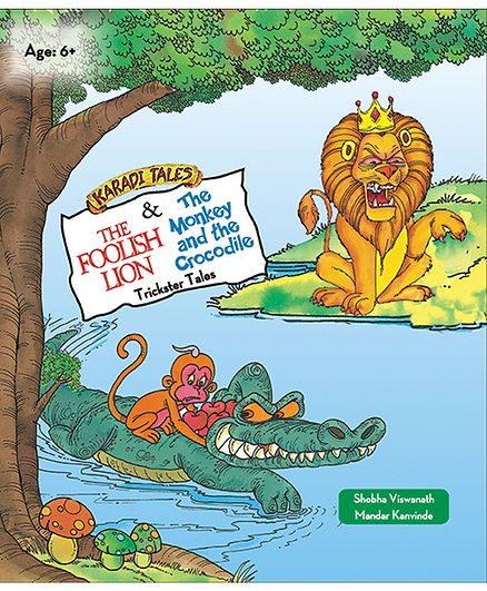 The Foolish Lion & The Monkey & The Crocodile - English