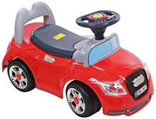 Fab N Funky Red Manul Baby Ride On Car A fantastic Manul Ride-on car for your little one
