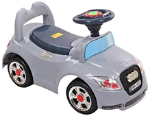 Fab N Funky Grey Manul Baby Ride On Car A fantastic Manul Ride-on car for your little one