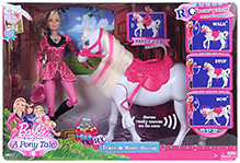 Barbie And Her Sisters In A Pony Tale Train And Ride Horse Playset 3 Years+, 29 cm, Lots of imaginative, storytelling fun for girls!