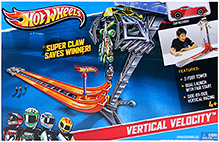 Hotwheels Team Hot Wheels Vertical Velocity Track Set 4 Years+, 7 x 45.7 x 30.5 cm, Thrilling and adventurous track set for...