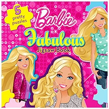 5 Pretty Puzzles English, 6 Years+, 240 x 240 mm, 10 Pages, Be a part of Barbies fabulous...