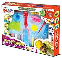 Clay Play Set 15 x 12 x 1.5 Inches, Add creativity to the dull day and dream up with...