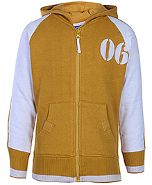 FS Mini Klub Full Sleeves Hooded Jacket With Front Pocket 3 - 4 Years, Soft comfortable full sleeves jacket for your little one