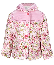 Pink 6 - 12 Months, Stylish winter jacket for your little girl