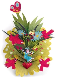 Djeco Happy Lili Pop Up Art 3 Years and above, 15.4 x 5.9 x 15 Inches, Designed in Paris by the...