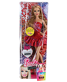 Barbie Fashionistas Red Doll 29 cm 5 ml Nail Polish Free with this doll, Bring home this fashionistas for...