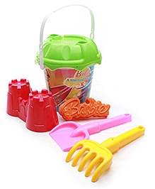 Barbie Small Bucket Set With Accessories Fun and colorful beach toy set for your child