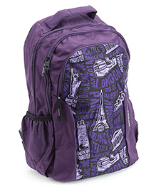 American Tourister Code 12 Back Pack - Purple