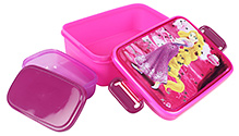 Disney Princess Pink Lunch Box 18.5 x 12.5 x 6 cm, Fabulous and colorful lunch box for kids to enjoy...