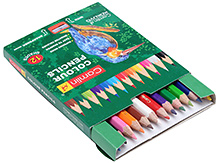 Camlin Colour Pencils 12 Shades With Sharpener Inside Pre-sharpened color pencil leads have a softer composition giving a...