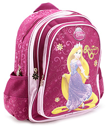 Disney Princess Backpack Rapunzel Pink - 18 Inches