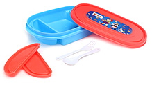 Pep India Lunch Box Fafa Juno Blue And Red Lunch box 22.5 x 15 x 5 cm, High quality lunch box with 3 partitions and...