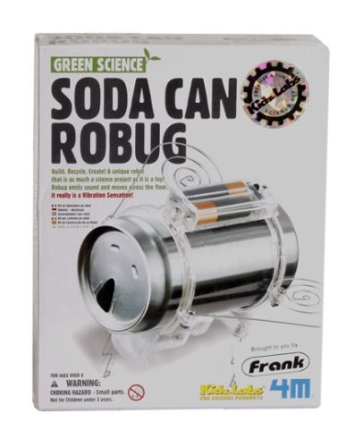 4M - Green Science Soda Can Robug