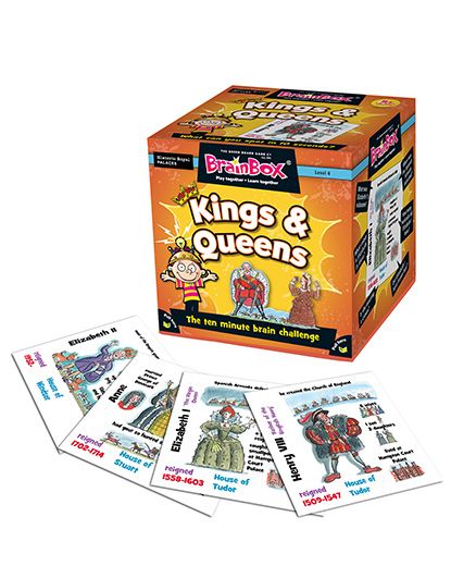 Green Board BrainBox Kings And Queens Game - Multi Color