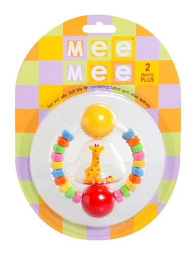 Mee Mee - Beads Rattle with Giraffe