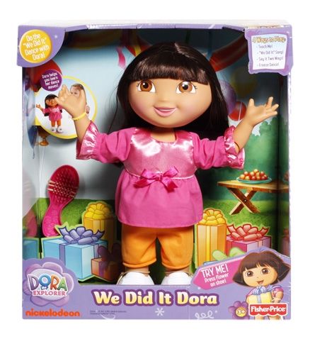 Fisher-Price - Dora The Explorer - We Did It Dora