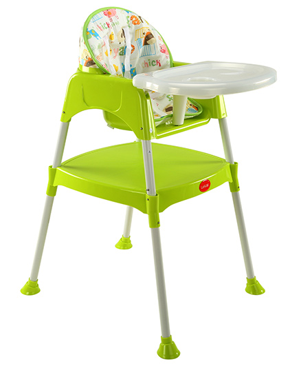 LuvLap 3 in 1 Baby High chair - Green 