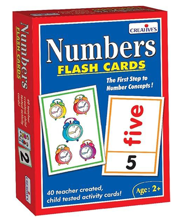 Creative's Numbers Flash Cards