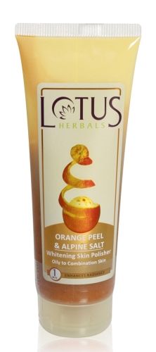 Lotus Herbals Orange Peel & Alpine Salt Whitening Skin Polisher