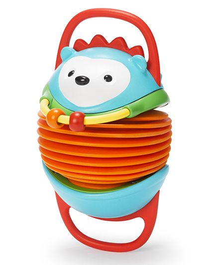 Skip Hop Explore And More Musical Hedgehog Accordion Activity Toy - Blue Orange