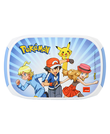 Jaypee Pokemon Print My Box Lunch Box Blue White - 900 Ml