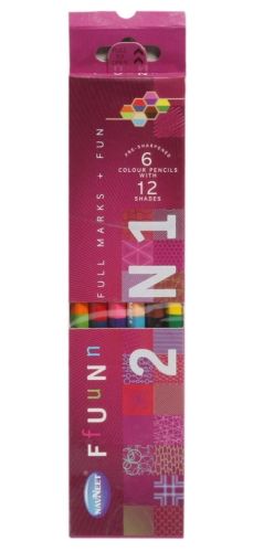 Navneet FfUuNn 2 in 1 Colour Pencils