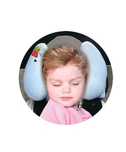 Babies Bloom Baby Support Pillow For Car Seat - Blue