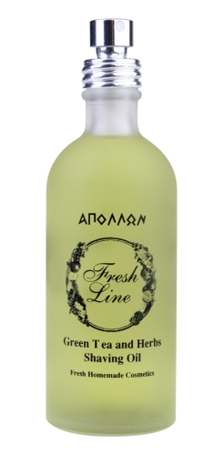 Fresh Line - Apollon Green Tea and Herbs Shaving Oil