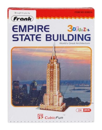 Frank - 3D Puzzle - Cubic Fun - Empire State Building