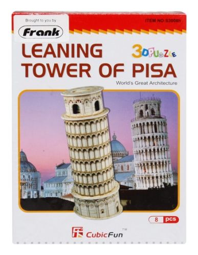 Frank - 3D Puzzle - Cubic Fun - Leaning Tower Of Pisa