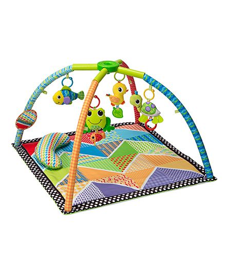 Infantino Pond Pals Twist And Fold Play Gym - Multi Color
