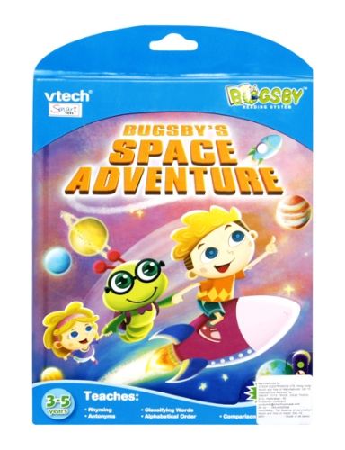 Vtech Reading System Book Bugsby's Space Adventure