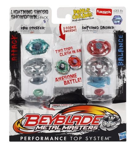 Funskool - Beyblade Metal Masters - Lightning Sword Showdown
