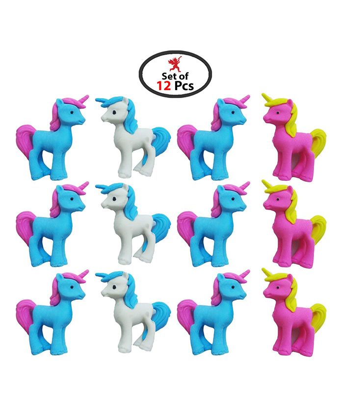 Party Propz My Little Pony 3D Erasers For Kids For Little Pony Return Gifts (Set Of 12) For Return Gifts For Kids Birthday Party