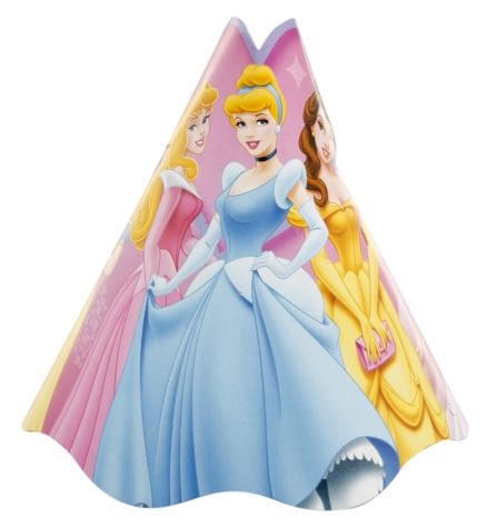 Disney Princesses  - Cone Hat