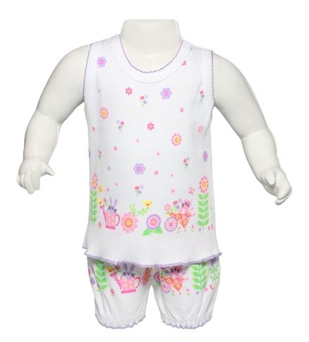 Sleeveless Tops & Bloomers Set