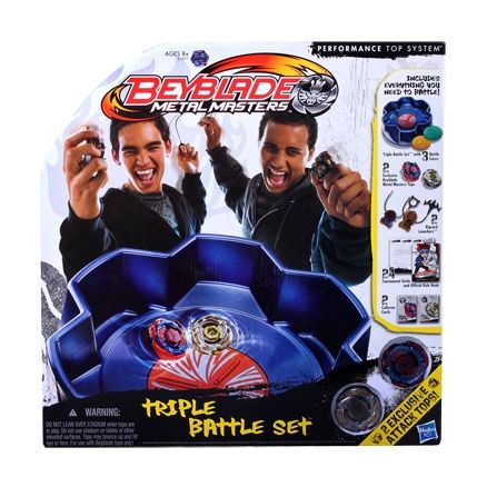 Funskool - Beyblade Metal Masters - Triple Battle Set