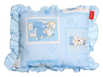 Sapphire Baby Pillow - Bear Print