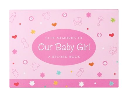Archies - Baby Record Book - Cute Memories Of Our Baby Girl