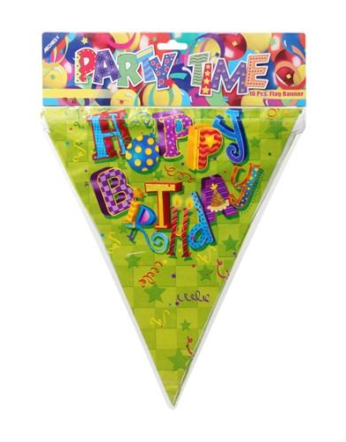 Archies Party Time Flag Banner