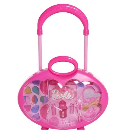 Online Makeup on Barbie Make Up Kit With Trolley For Girls  6 Years 0 Month  Online In