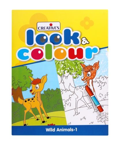 Creatives - Look & Colour - Wild Animals 1