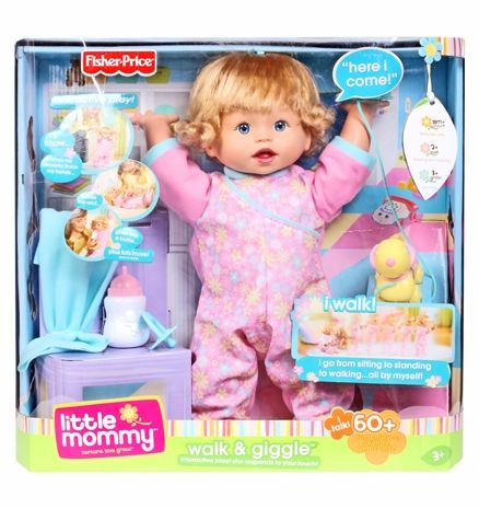 Fisher-Price - Little Mommy - Walk & Giggle