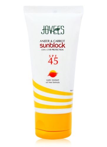 Jovees Anjeer & Carrot Sunblock - SPF 45