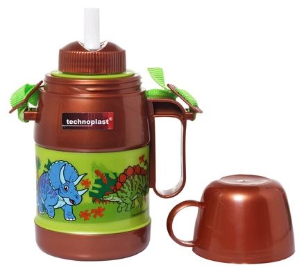 Wild Republic - Pull Top Small Canteen Dino Water Bottle