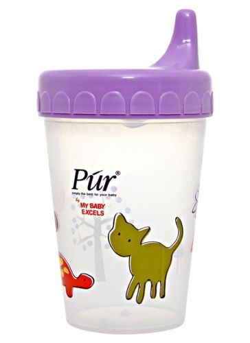 Pur - Non-Spill Printed Cup with Lid